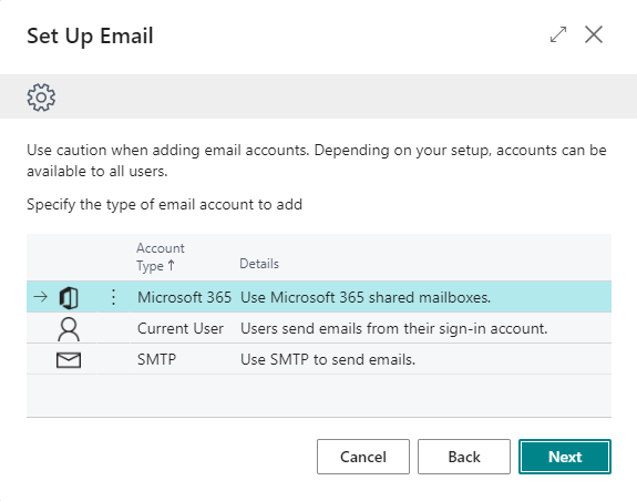 Iso Add Email Account Add an Email Account