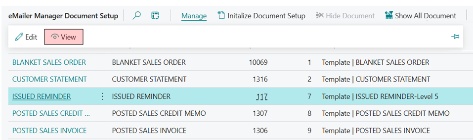 Select and View a Document