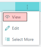 Batch Menu, View Selected