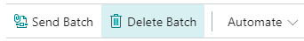 Batch Line Toolbar, Delete Line