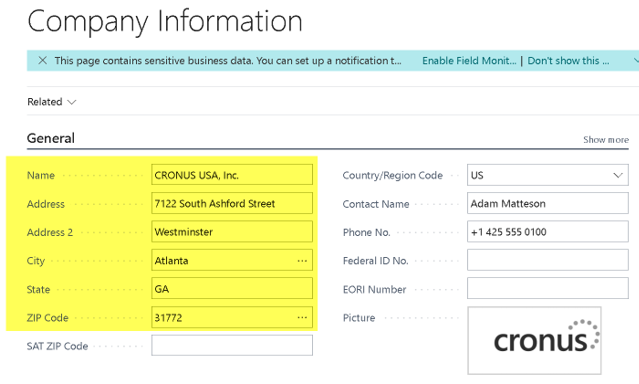 Address Source, Multiple Entities