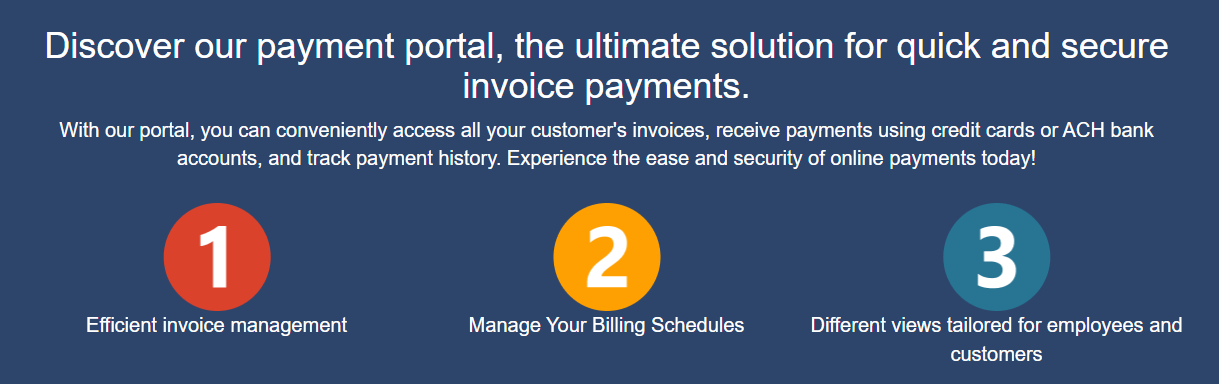 BC Payment Portal, Splash Image
